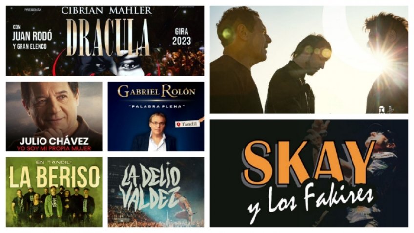Los artistas de renombre nacional vuelven a elegir a Tandil